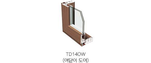 TD140W(여닫이 도어)
