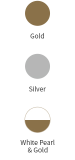Gold / Silver / White Pearl & Gold 이미지