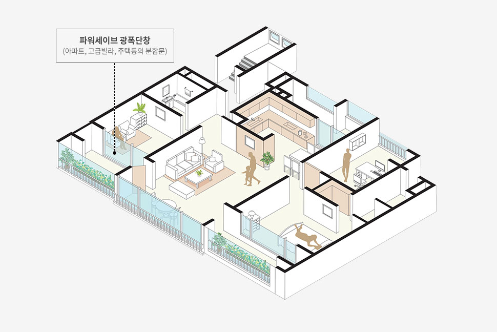 공간에 맞춘 추천제품 이미지